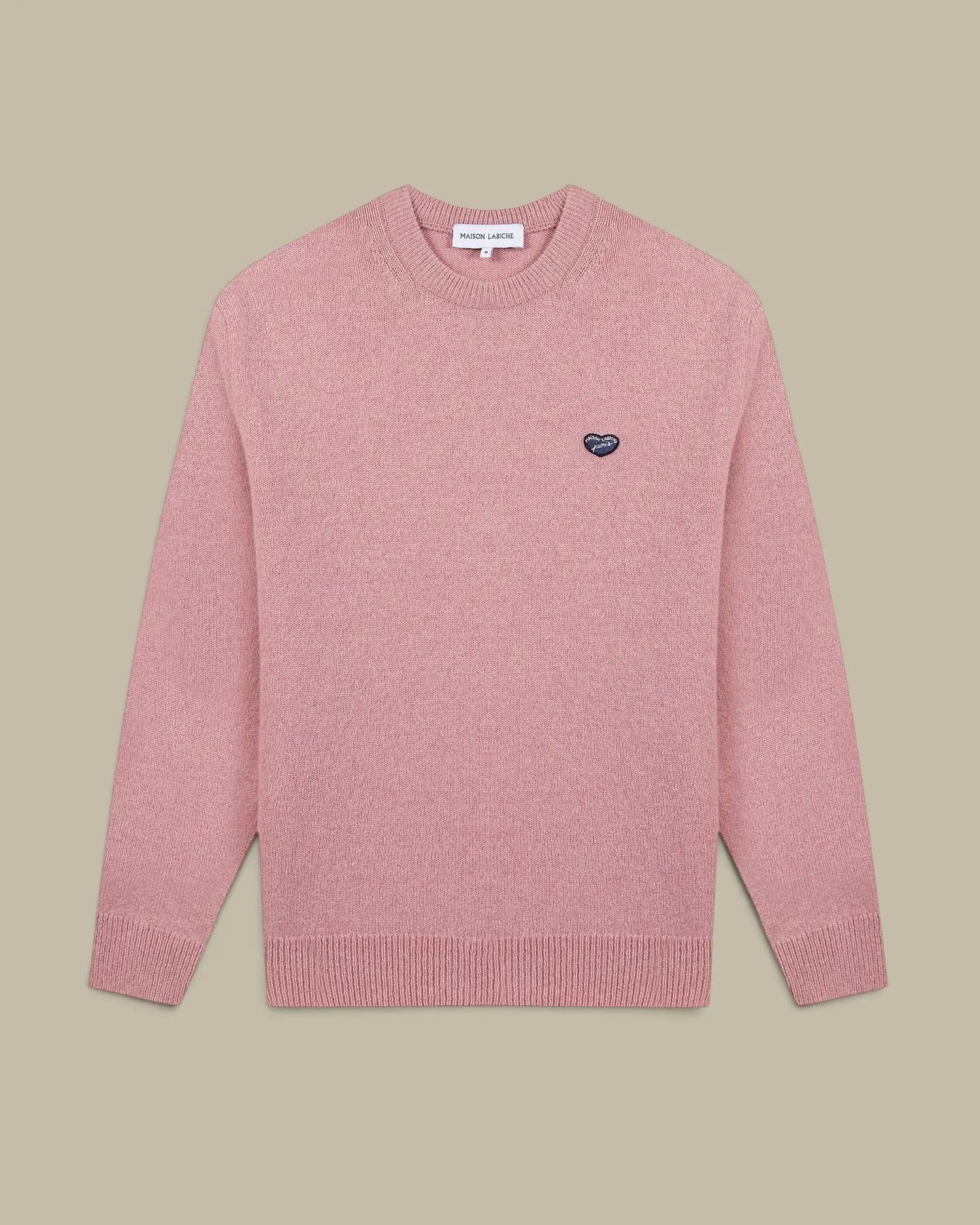 Pull Maison Labiche Rose - Patch Coeur Maison Labiche