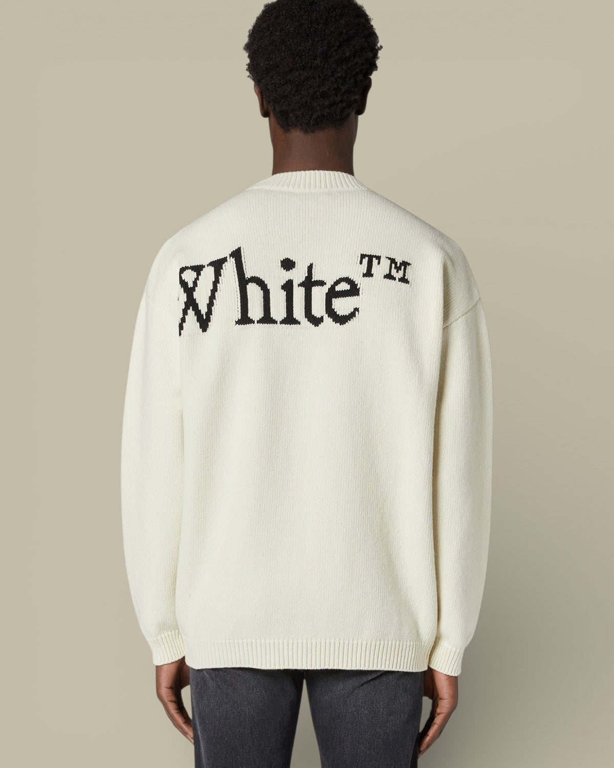Pull Off - White Beige - Laine - Pull