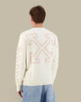 Pull Off-White Creme - Diag Arrow Off-White
