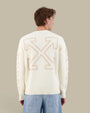 Pull Off-White Creme - Diag Arrow Off-White