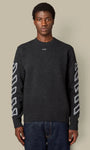 Pull Off-White Gris - Diag Arrow Off-White