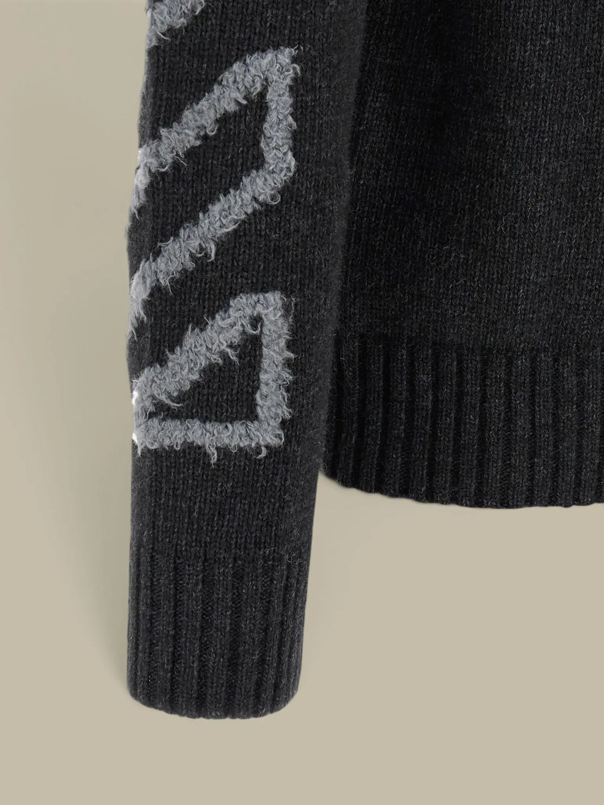 Pull Off-White Gris - Diag Arrow Off-White
