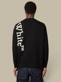 Pull Off-White Noir - Vertical Bookish Off-White