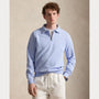 Pull Ralph Lauren Bleu - SWEAT-SHIRT À QUART DE ZIP EN POLAIRE BOUCLÉE Ralph Lauren