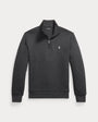 Pull Ralph Lauren Gris - PULL À QUART DE ZIP EN MAILLE DOUBLE Ralph Lauren