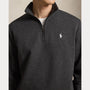 Pull Ralph Lauren Gris - PULL À QUART DE ZIP EN MAILLE DOUBLE Ralph Lauren