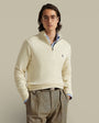 Pull Ralph lauren Beige - Col Camionneur - Pull