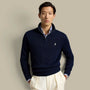 Pull Ralph lauren Bleu Marine - Col Camionneur Ralph Lauren