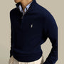 Pull Ralph lauren Bleu Marine - Col Camionneur Ralph Lauren
