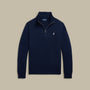 Pull Ralph lauren Bleu Marine - Col Camionneur Ralph Lauren