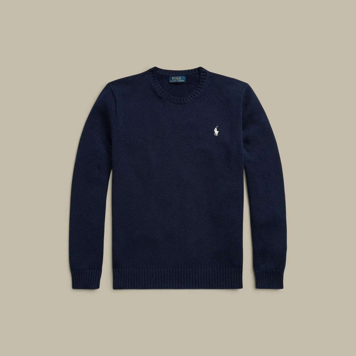 Pull Ralph lauren Bleu Marine - Col Rond Ralph Lauren