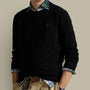 Pull Ralph Lauren Noir - Maille en Coton - Pull