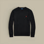 Pull Ralph Lauren Noir - Maille en Coton - Pull