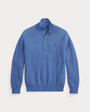 Pull Ralph Lauren Bleu - PULL EN COTON MAILLE À QUART DE ZIP Ralph Lauren