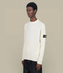 Pull Stone Island Beige - Full Rib Rws Wool - Pull