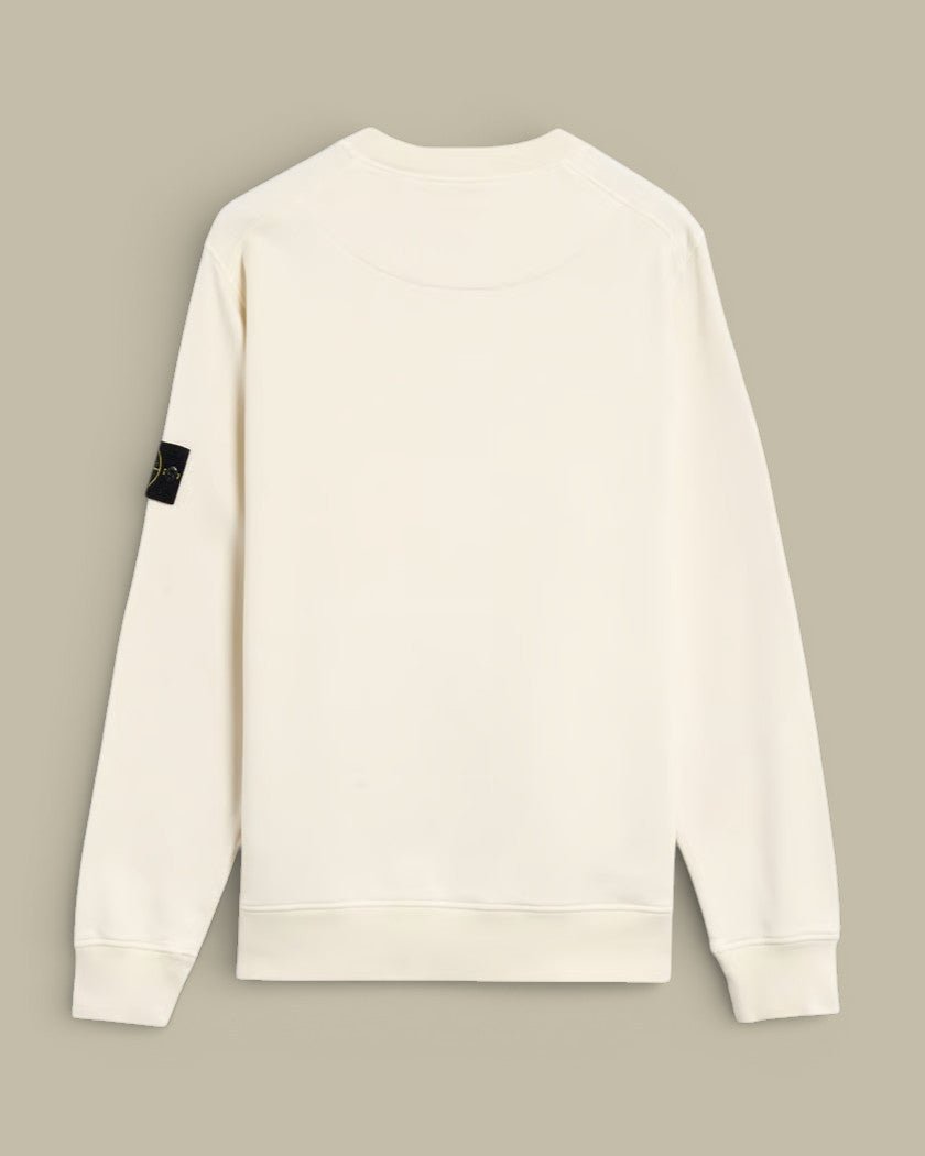 Pull Stone Island Creme - Col Rond - sweat