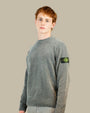 Pull Stone Island Gris - Coton Chenille Stone Island