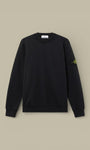 Pull Stone Island Noir - Col Rond - sweat