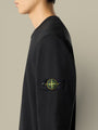Pull Stone Island Noir - Col Rond - sweat