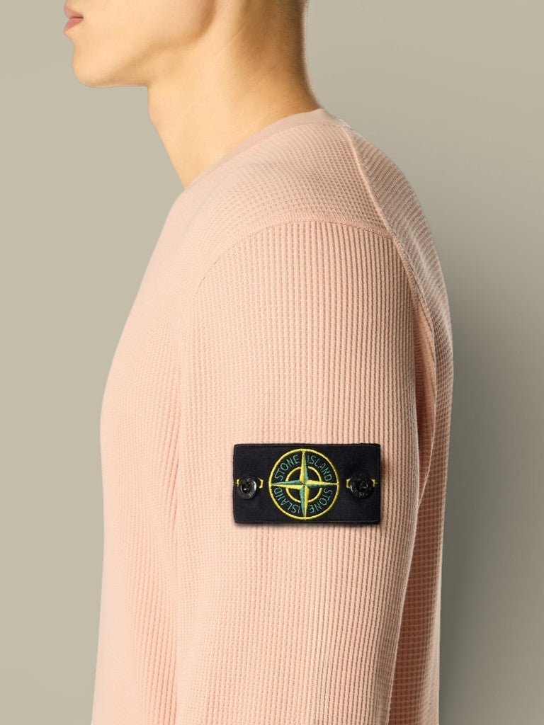 Pull Stone Island Rose - Coton Waffle Fleece - sweat