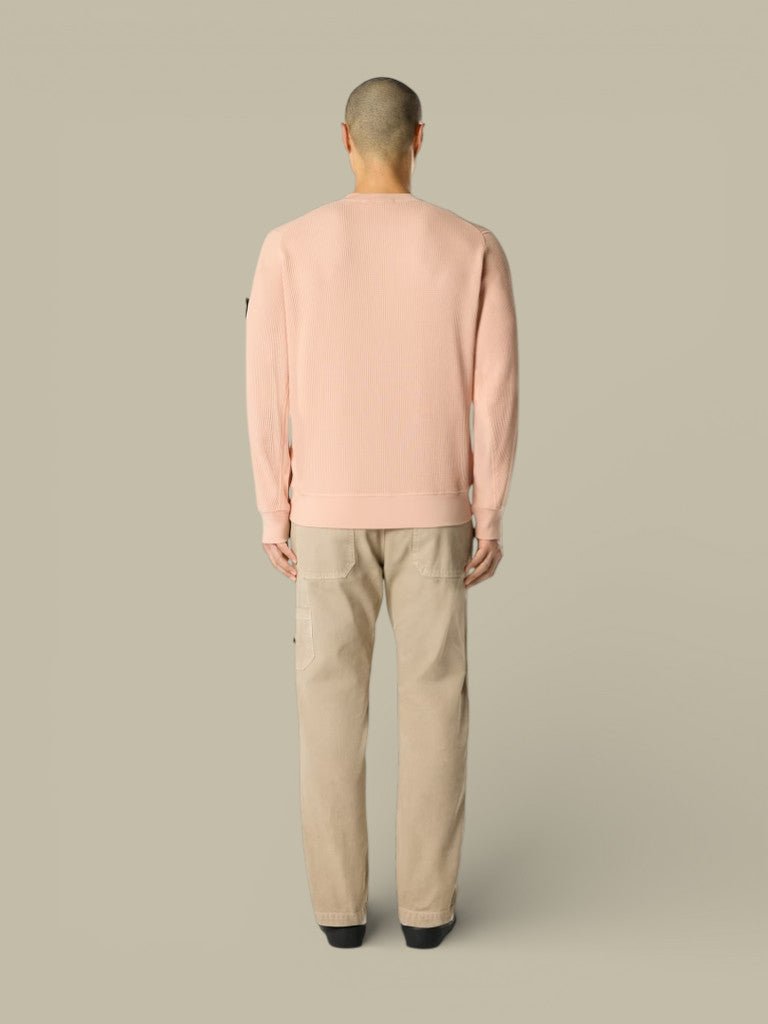 Pull Stone Island Rose - Coton Waffle Fleece - sweat