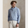 Pull Ralph Lauren Bleu - PULL EN COTON MAILLE À QUART DE ZIP Ralph Lauren