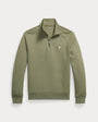 Pull Ralph Lauren Kaki - PULL À QUART DE ZIP EN MAILLE DOUBLE Ralph Lauren