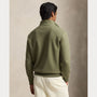 Pull Ralph Lauren Kaki - PULL À QUART DE ZIP EN MAILLE DOUBLE Ralph Lauren