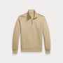Pull Ralph Lauren Beige - PULL À QUART DE ZIP EN MAILLE DOUBLE Ralph Lauren