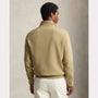 Pull Ralph Lauren Beige - PULL À QUART DE ZIP EN MAILLE DOUBLE Ralph Lauren