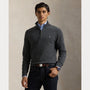 Pull Ralp Lauren Gris - PULL EN LAINE À QUART DE ZIP Ralph Lauren