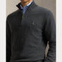 Pull Ralp Lauren Gris - PULL EN LAINE À QUART DE ZIP Ralph Lauren