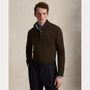 Pull Ralph Lauren Marron - PULL EN LAINE À QUART DE ZIP Ralph Lauren