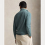 Pull Ralph Lauren Turquoise - PULL EN COTON MAILLE À QUART DE ZIP Ralph Lauren