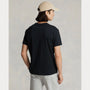T-Shirt Ralph Lauren Noir - T-SHIRT COL ROND EN MAILLOT COUPE CLASSIQUE Ralph Lauren