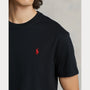 T-Shirt Ralph Lauren Noir - T-SHIRT COL ROND EN MAILLOT COUPE CLASSIQUE Ralph Lauren