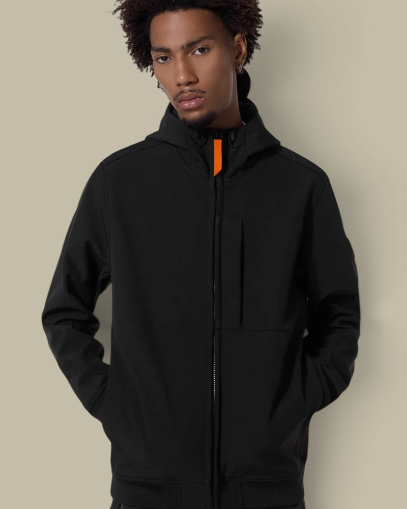 Veste à Capuche Gertrude Noir - Rony