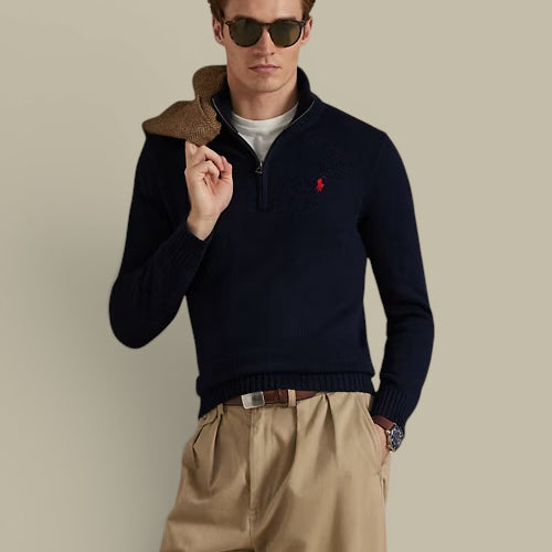 Pull Ralph Lauren Bleu Marine Ralph Lauren