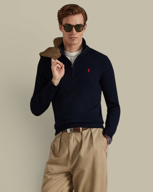Pull Ralph Lauren Bleu Marine Ralph Lauren