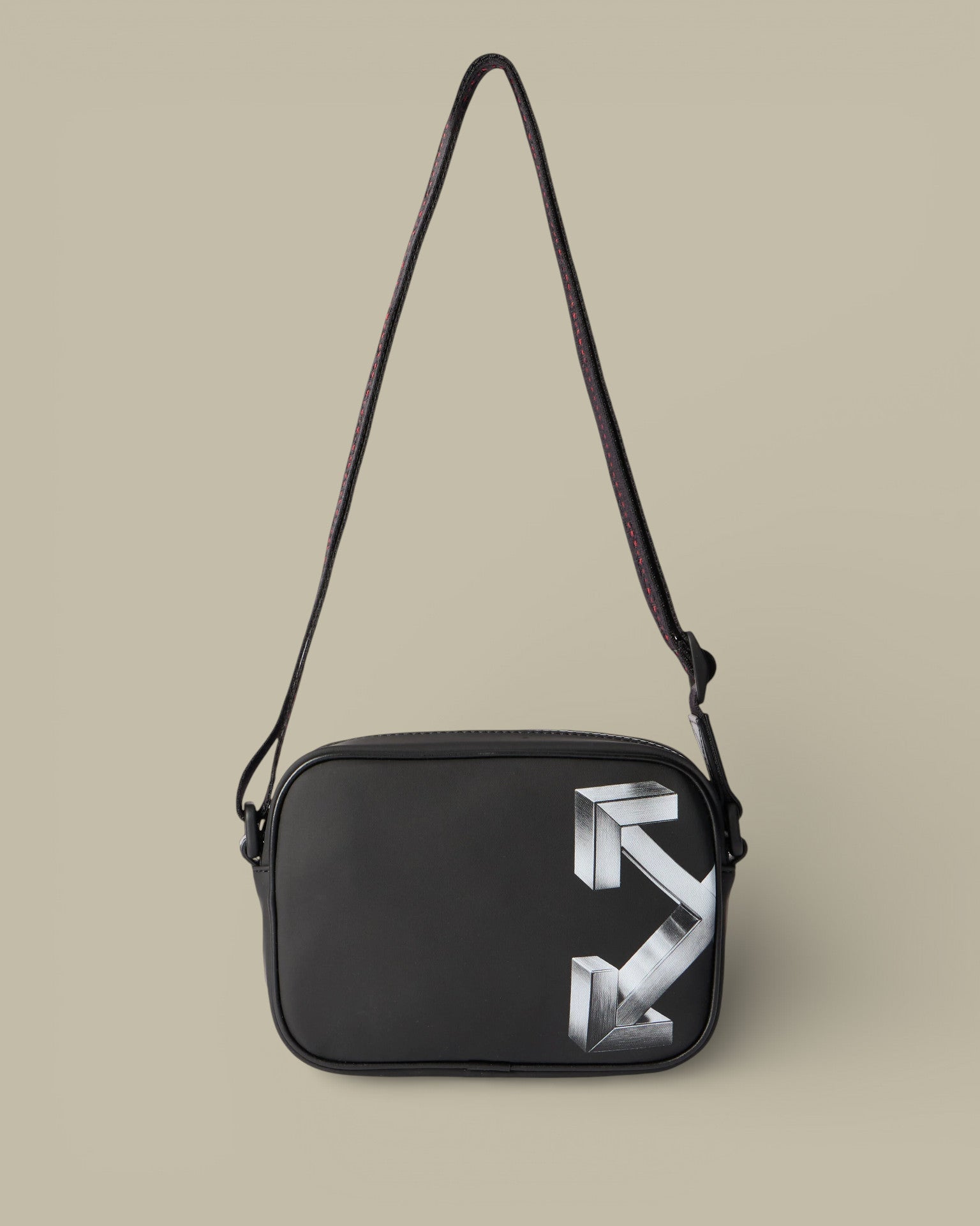 Sacoche bandoulière Off - White Noir – Heritage Camera - sacoche