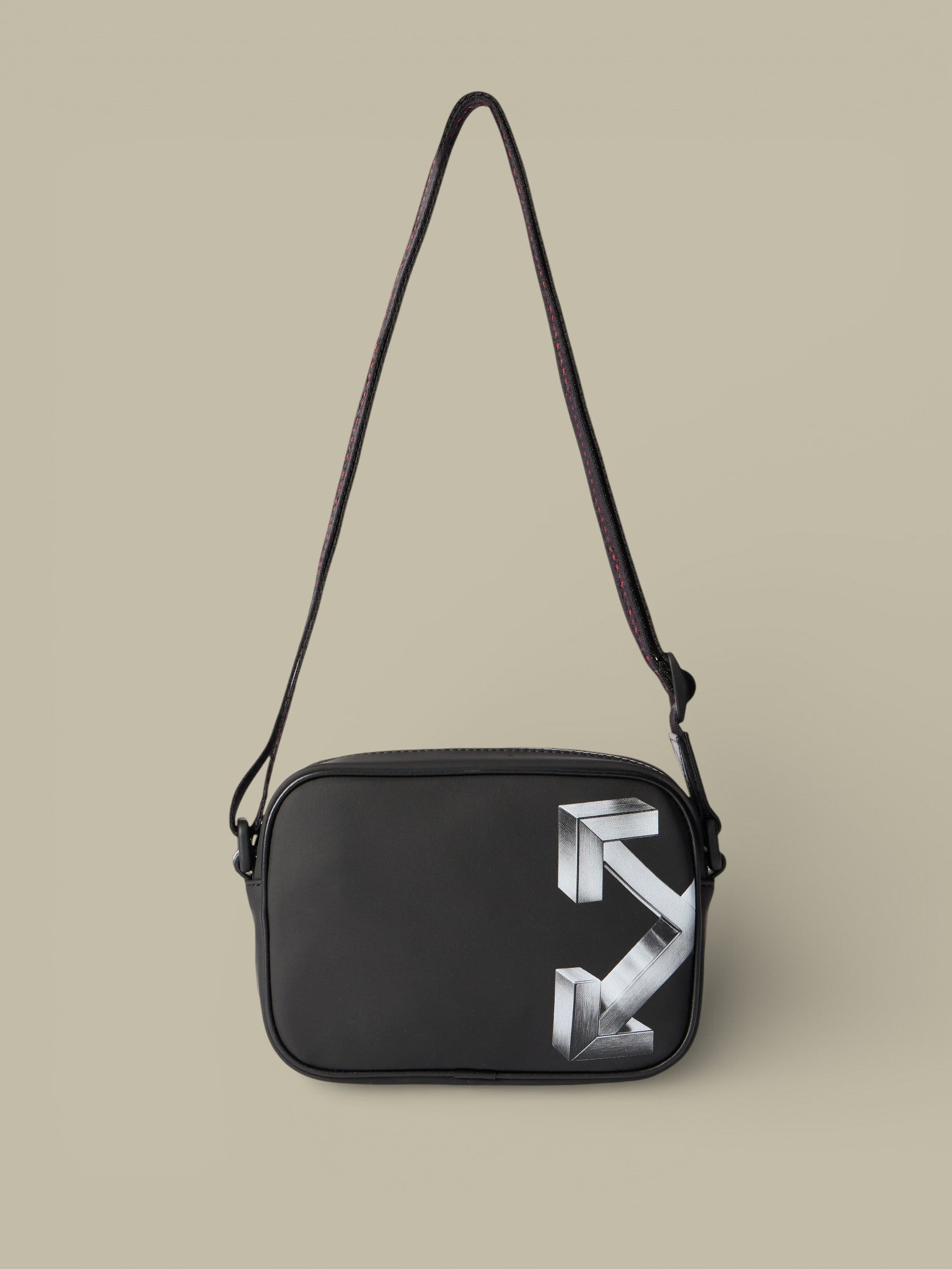 Sacoche bandoulière Off - White Noir – Heritage Camera - sacoche