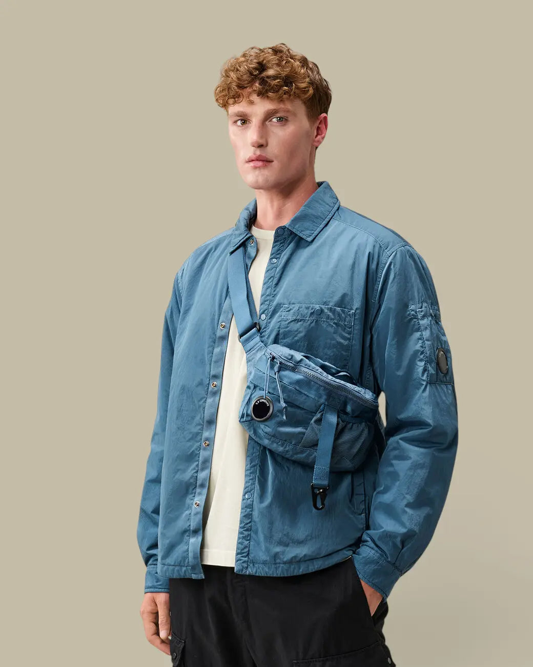Sacoche C.P. Company Bleu - Mini Waist Bag C.P. Company