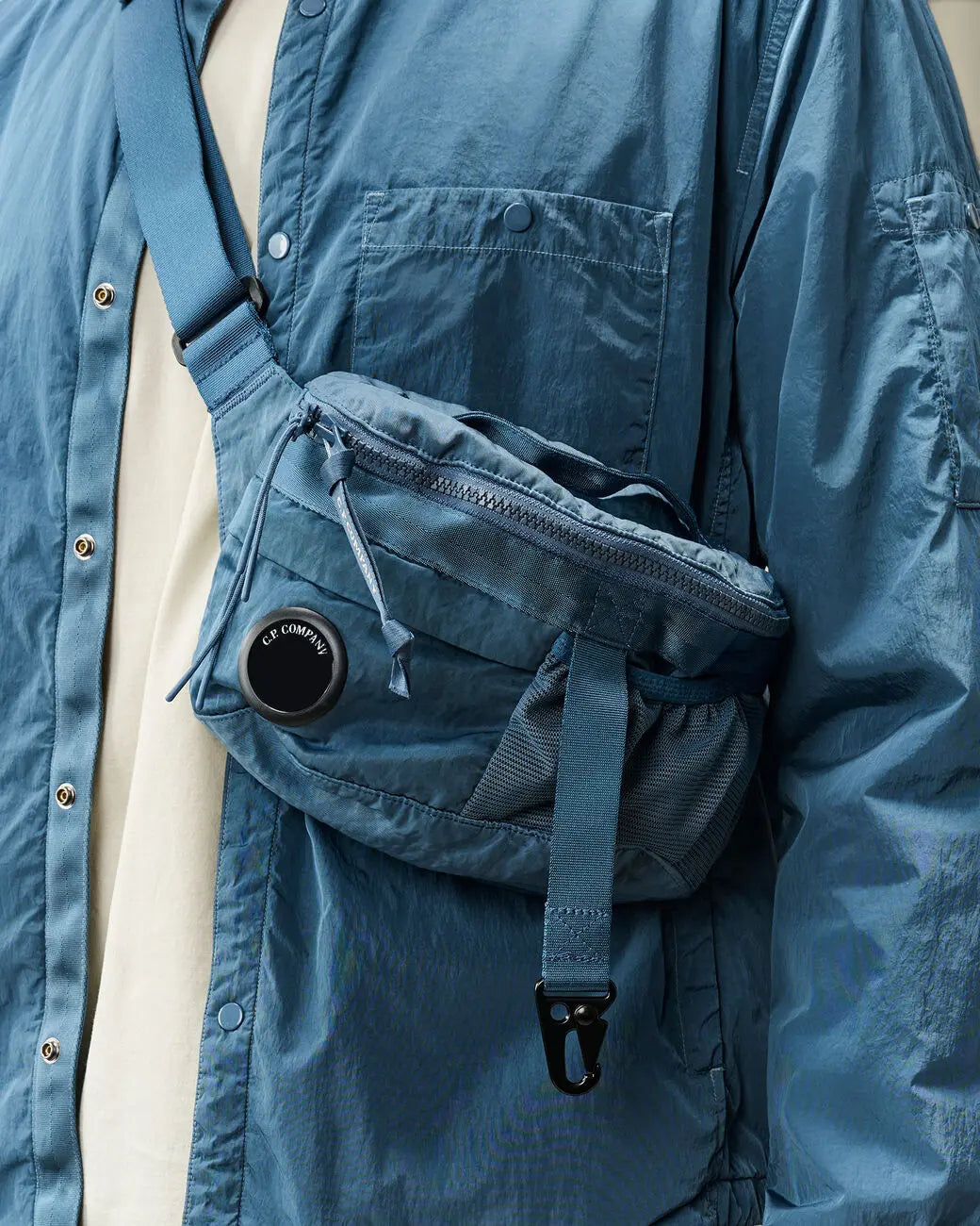 Sacoche C.P. Company Bleu - Mini Waist Bag C.P. Company
