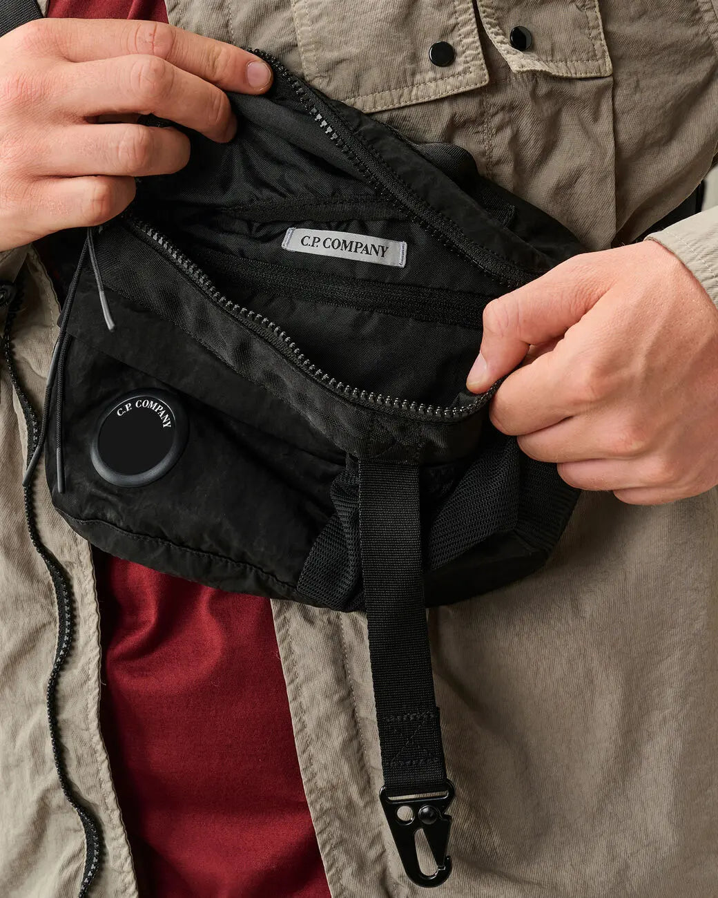 Sacoche C.P. Company Noir - Mini Waist Bag C.P. Company