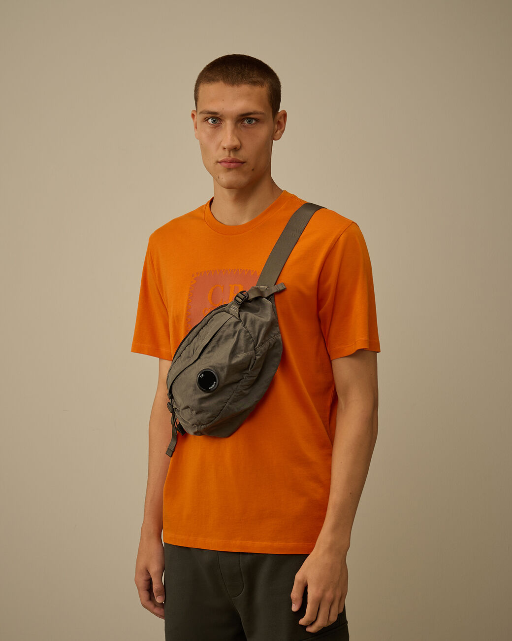 Sacoche C.P. Company Gris Foncé - Crossbody