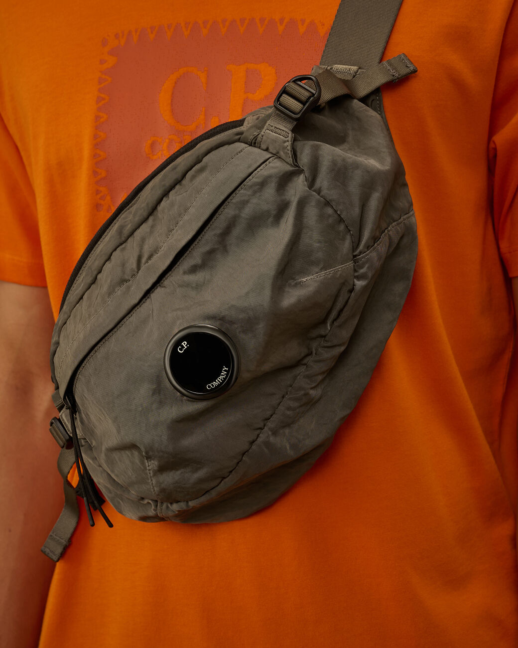 Sacoche C.P. Company Gris Foncé - Crossbody