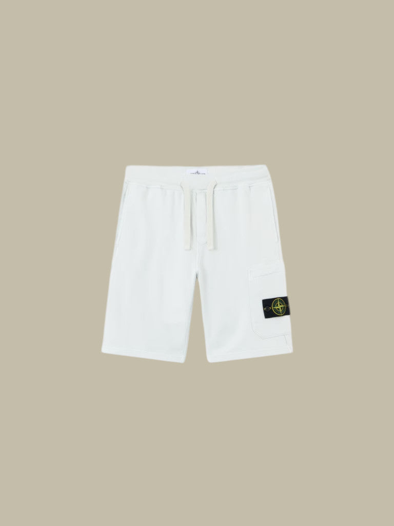 Short Stone Island Bleu Ciel - Coton Stone Island