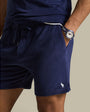 Short Ralph Lauren Bleu Marine - Tissu Eponge Ralph Lauren