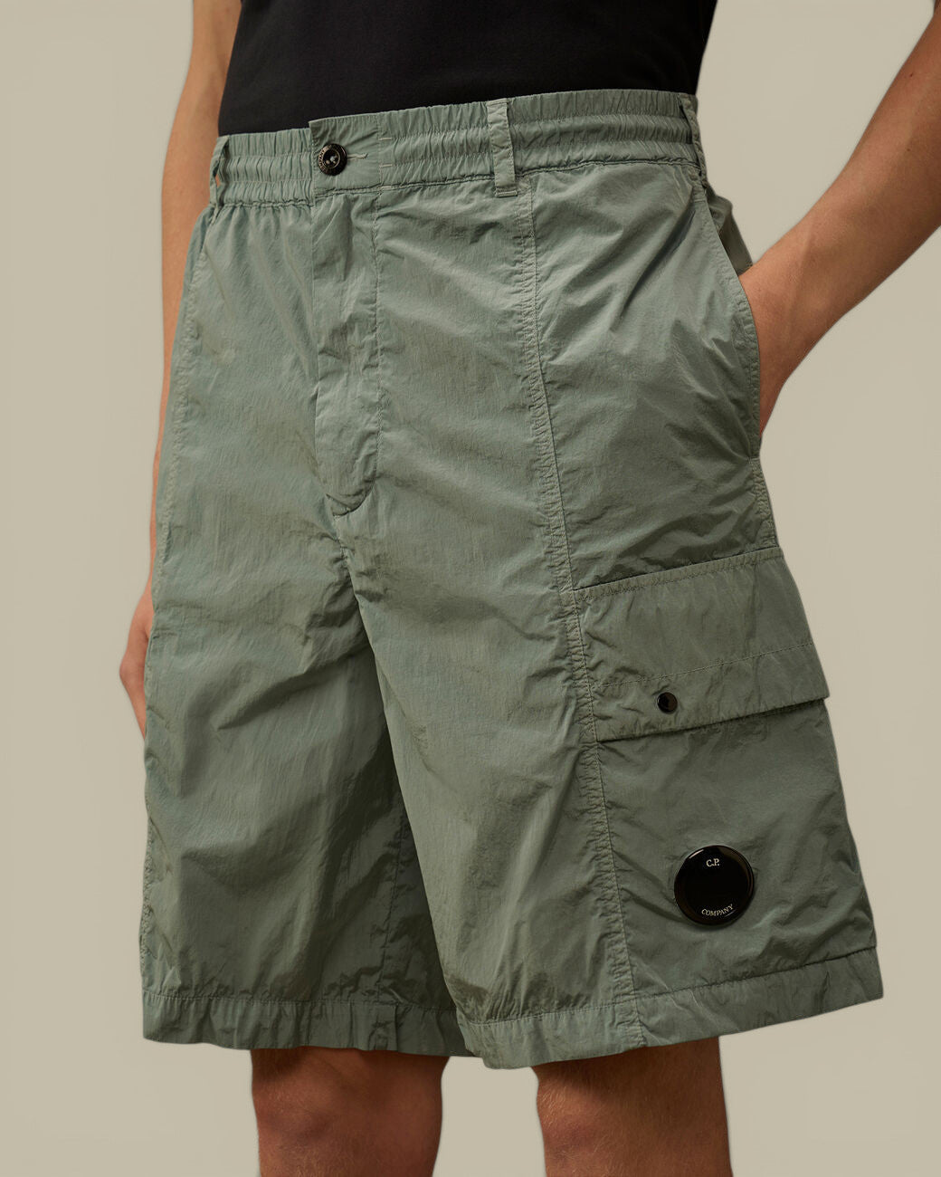 Short C.P.Company Bleu - Chrome-R C.P. Company