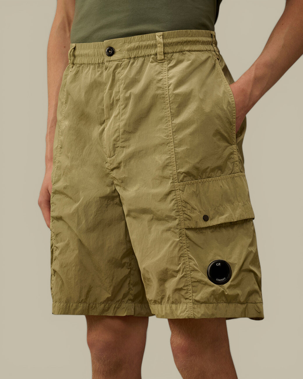 Short C.P.Company Kaki - Chrome-R C.P. Company